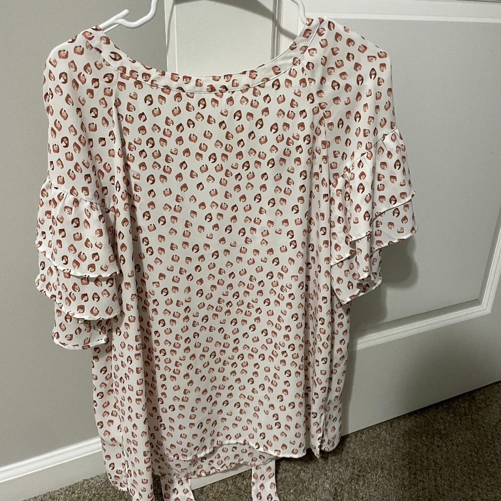 Loft Flowy Blouse